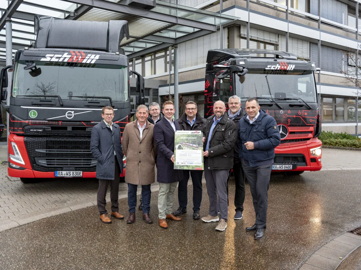 Erfolgreiches Klima-Projekt mit Schaeffler und Logistik Schmitt
