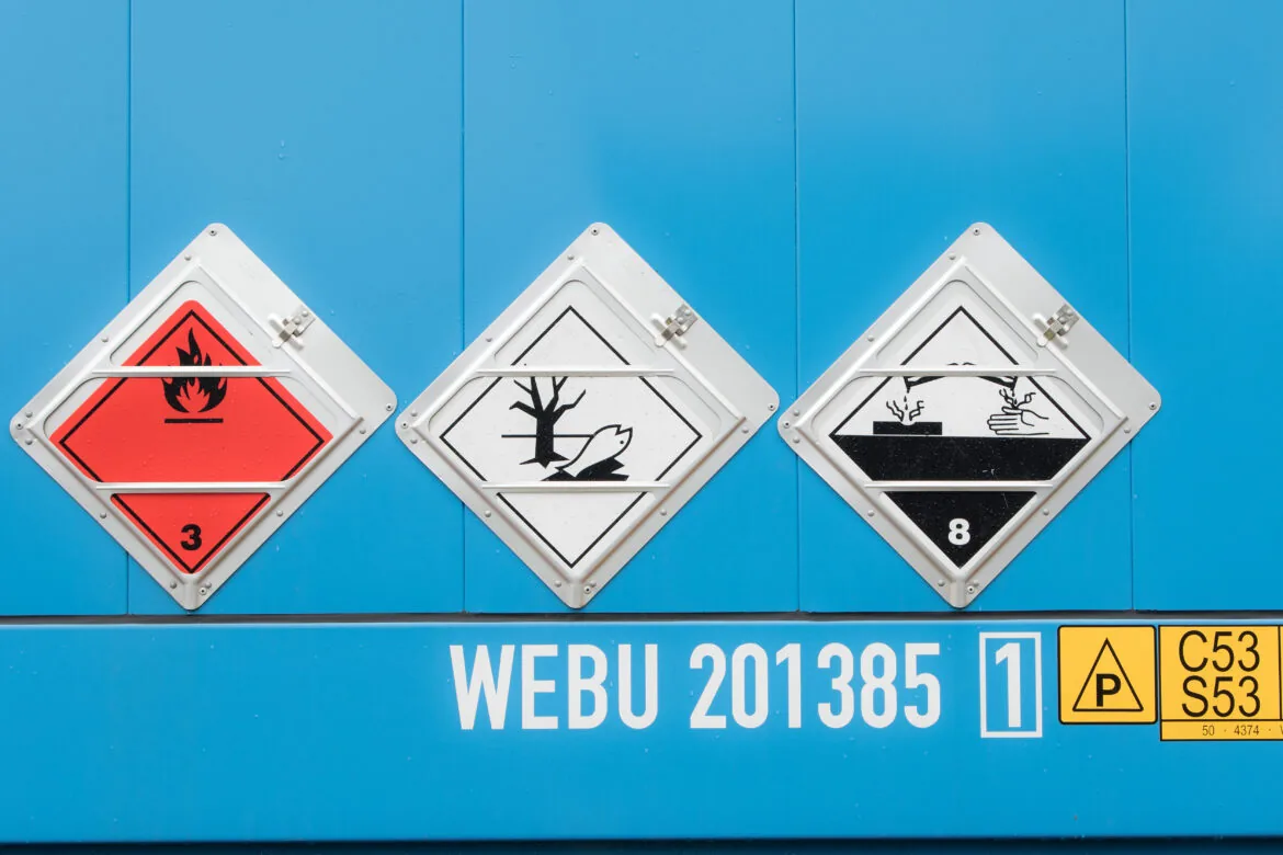 Gefahrgut muss jederzeit eindeutig erkennbar sein